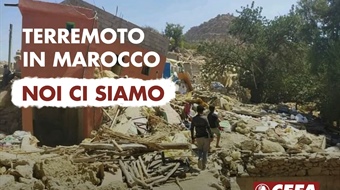 CEFA IMPEGNATO PER IL TERREMOTO A MARRAKESH
