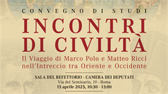 Convegno di studi: "Incontri di civiltà"