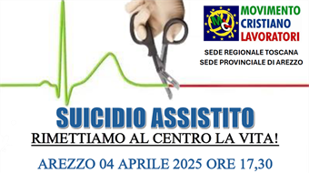 Suicidio assistito: rimettiamo al centro la vita!
