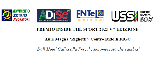 Premio Inside The Sport 2025 V edizione