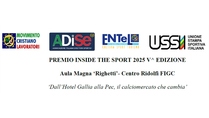 Premio Inside The Sport 2025 V edizione