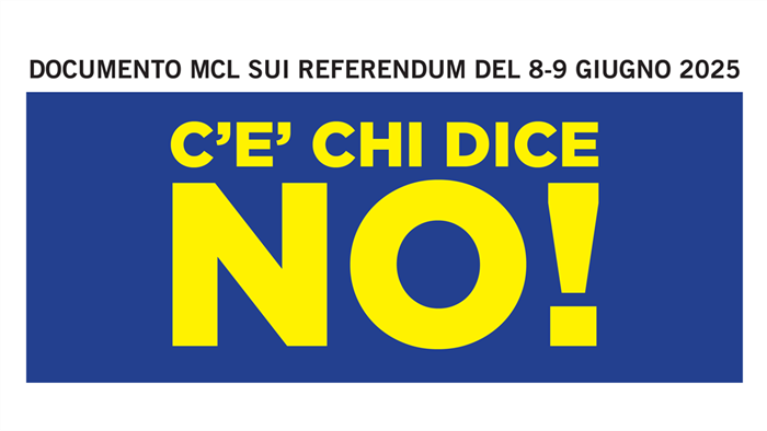 MCL: NO al referendum!