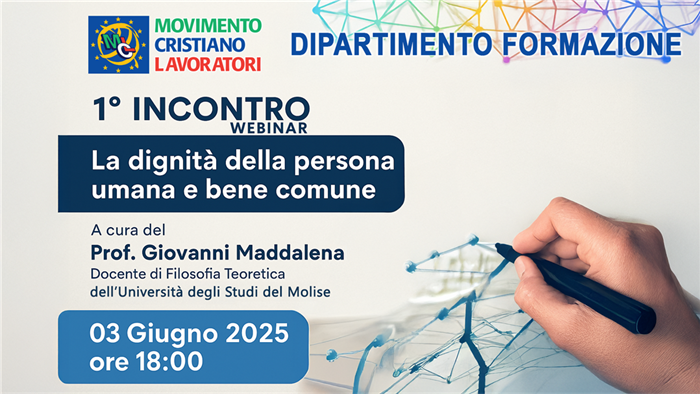 La dignità della persona umana e bene comune