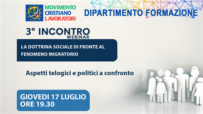 La Dottrina Sociale di fronte al fenomeno migratorio