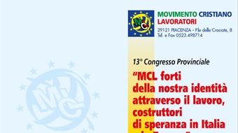 13° Congresso Provinciale MCL Piacenza