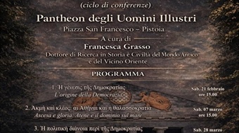 Pistoia: "Le forme del pensiero greco antico"