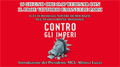 WEBINAR: "Il futuro delle nostre democrazie nel nuovo ordine mondiale"