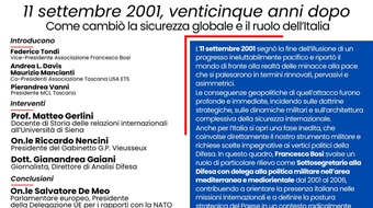 Firenze: 11 settembre 2001, venticinque anni dopo