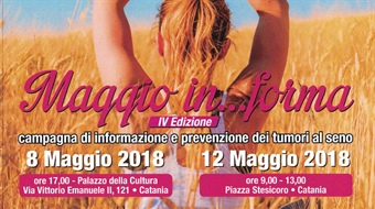 Catania: "Maggio in... forma"